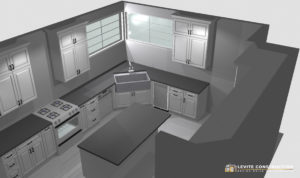 Levite - Seattle Construction Co Kitchen Remodeling 3D Design Services