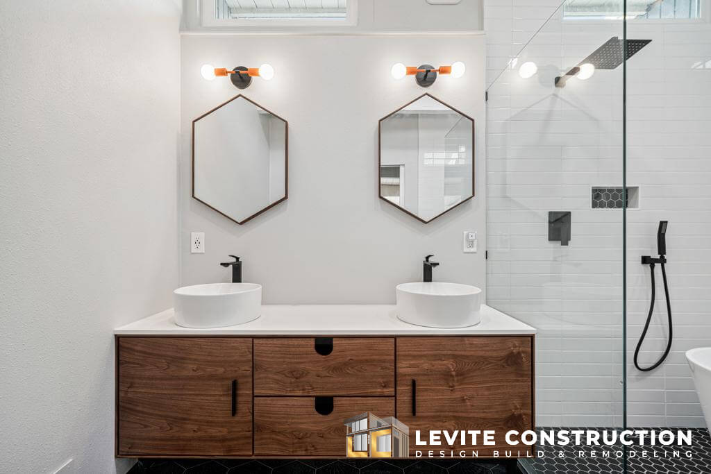 Two Bathroom Remodeling in Queen Anne