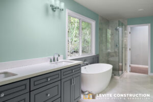 Levite Construction Co. Bathroom Remodeling