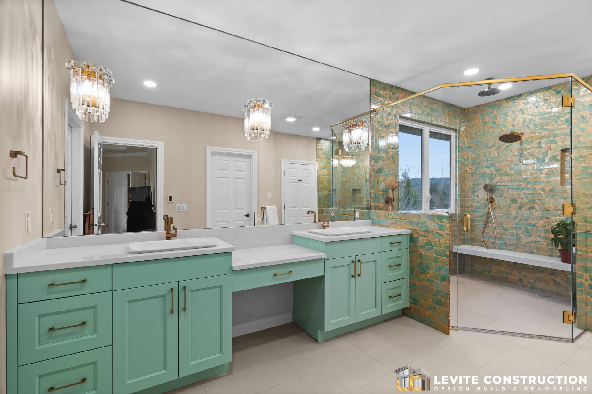 Bathroom Vanity Ideas by Levite Construction